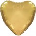 Feestartikelen: gouden hart helium ballon
